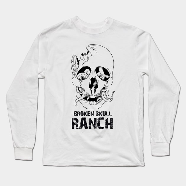 Steve Austin - Broken Skull Ranch Long Sleeve T-Shirt by JoyoSpring